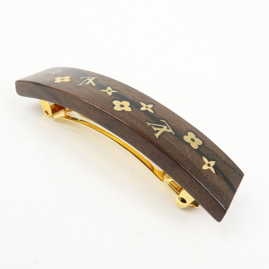 6739 - Louis Vuitton Sylvanie Wooden Hair Barrette