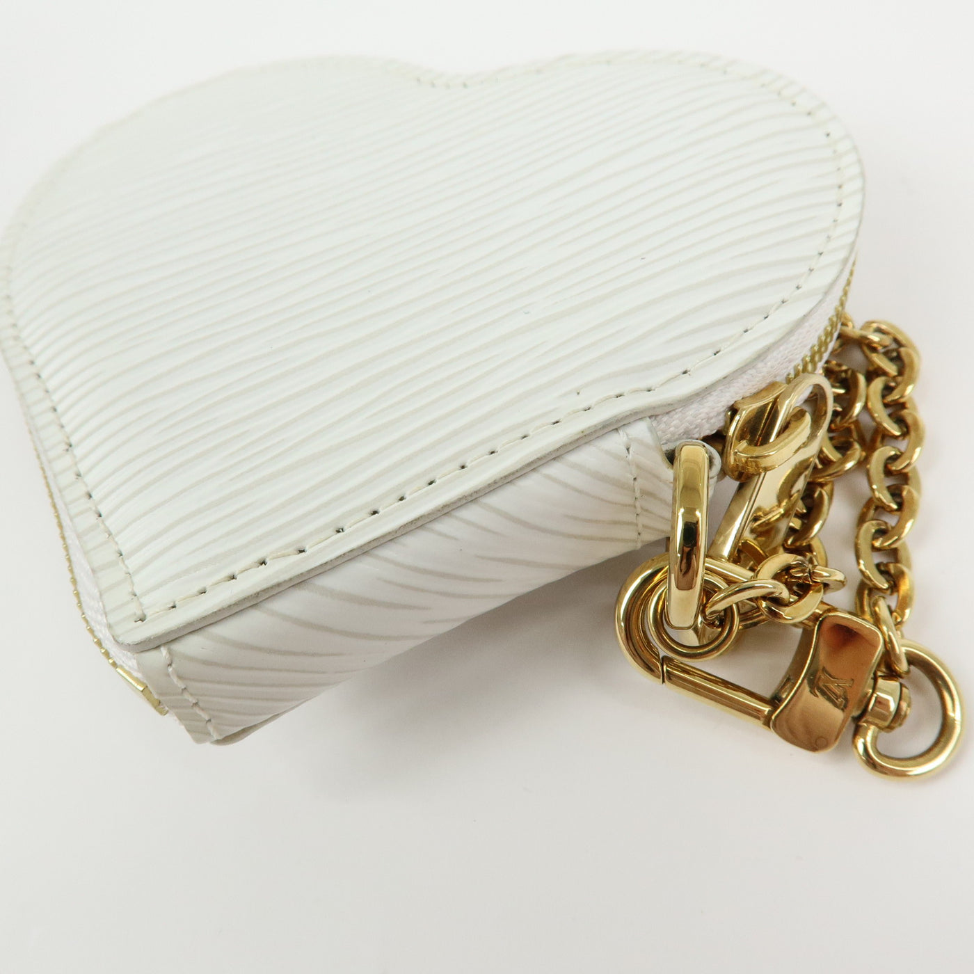 6543 Louis Vuitton Epi Love Lock Porte Monnaie Coeur Coin Case