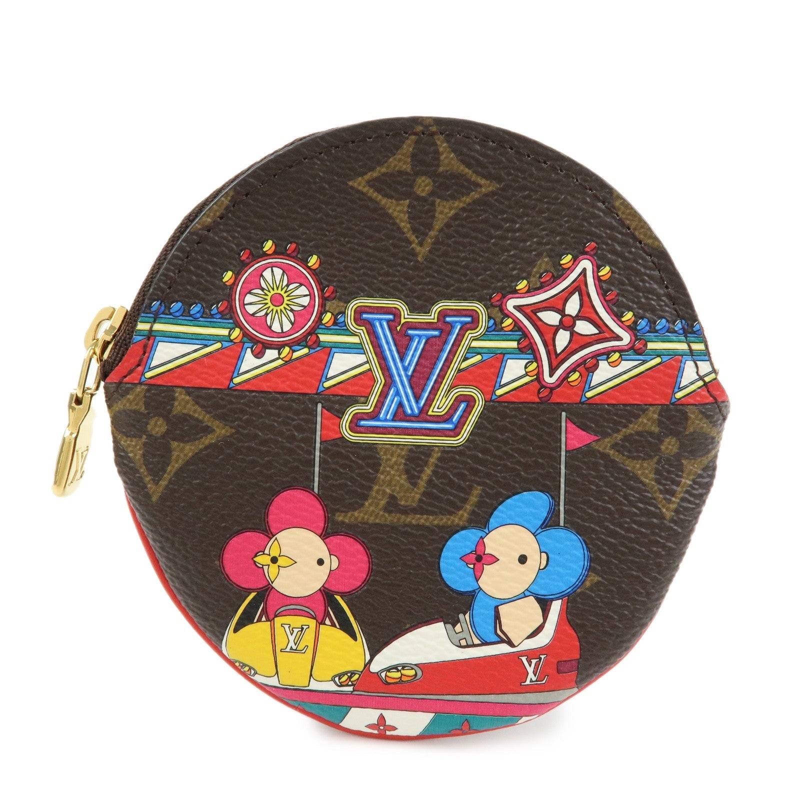 6694 - Louis Vuitton Monogram Porte Monnaie Rond Vivienne