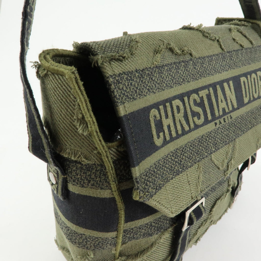 6179 - Christian Dior Diorcamp Cotton Canvas Messenger Bag