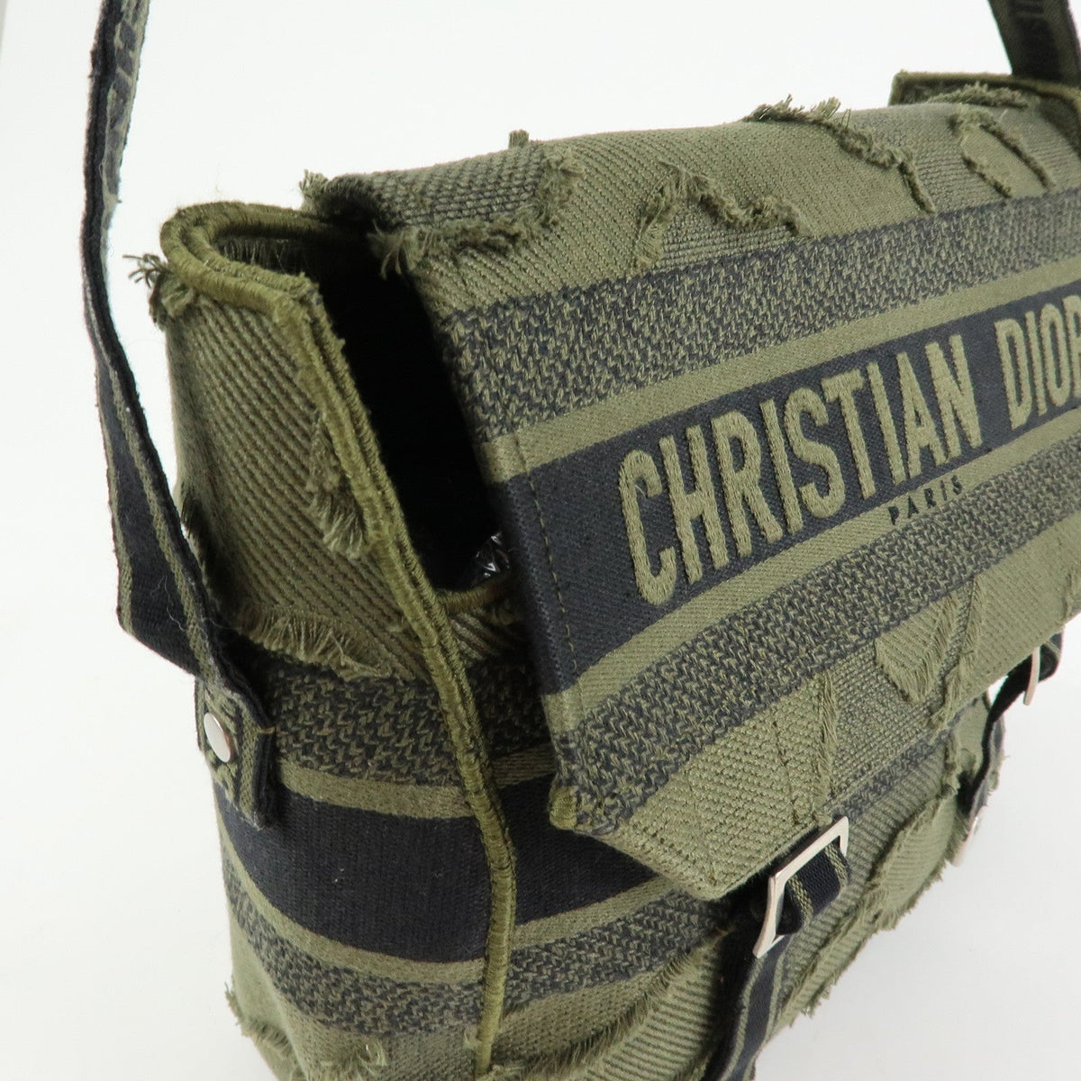 6179 - Christian Dior Diorcamp Cotton Canvas Messenger Bag