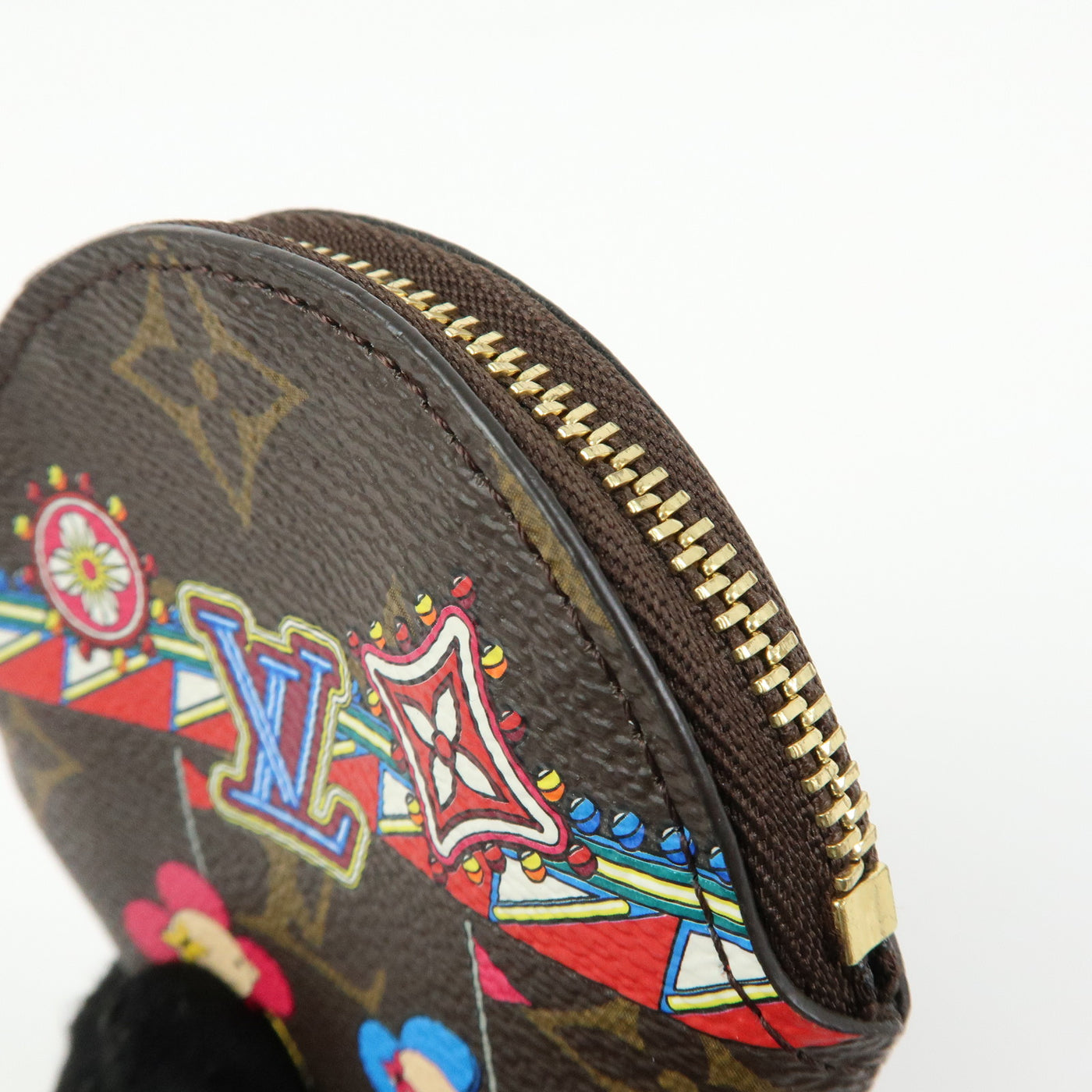 6694 - Louis Vuitton Monogram Porte Monnaie Rond Vivienne