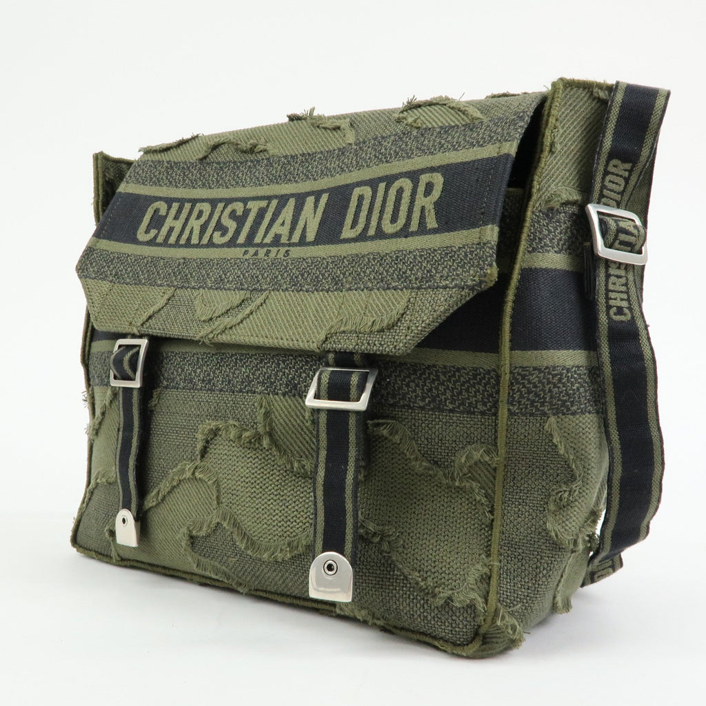 6179 - Christian Dior Diorcamp Cotton Canvas Messenger Bag