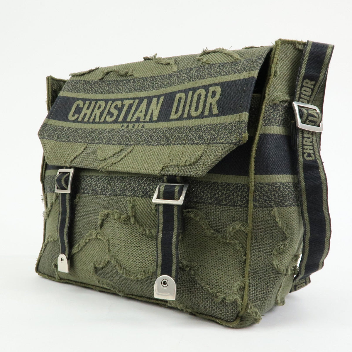6179 - Christian Dior Diorcamp Cotton Canvas Messenger Bag