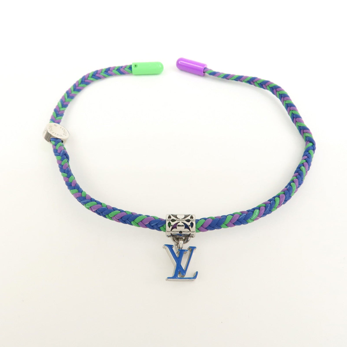 7242 - Louis Vuitton Leather Metal Bracelet Friendship Multicolor