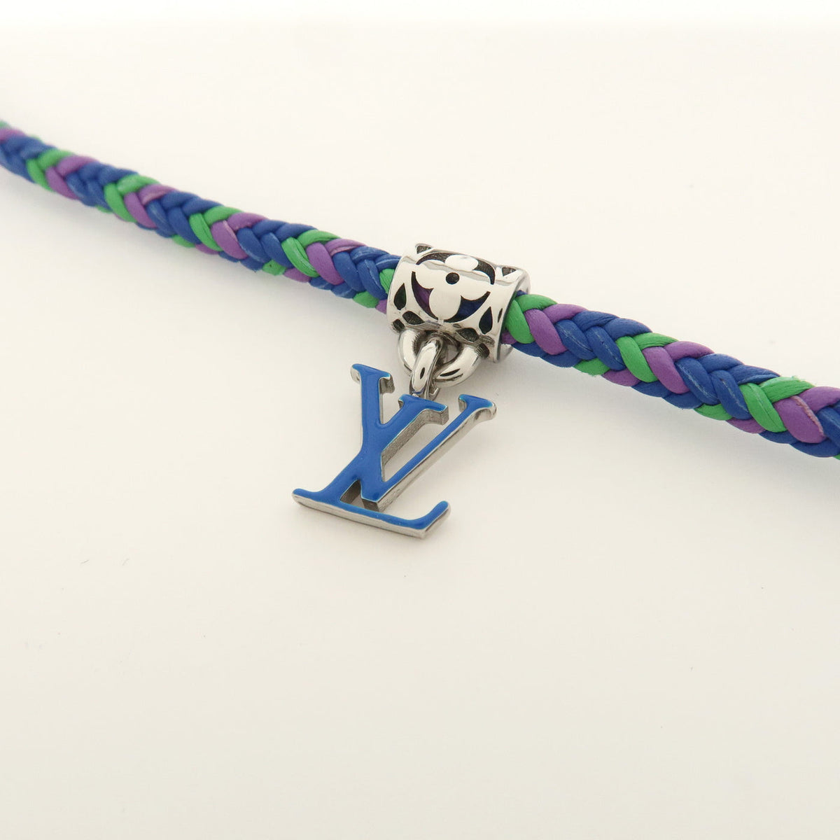 7242 - Louis Vuitton Leather Metal Bracelet Friendship Multicolor