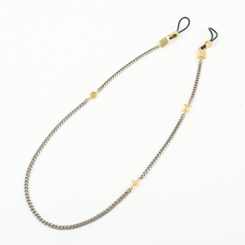6743 - Louis Vuitton 3-In-1 Glasses Chain Necklace Bracelet