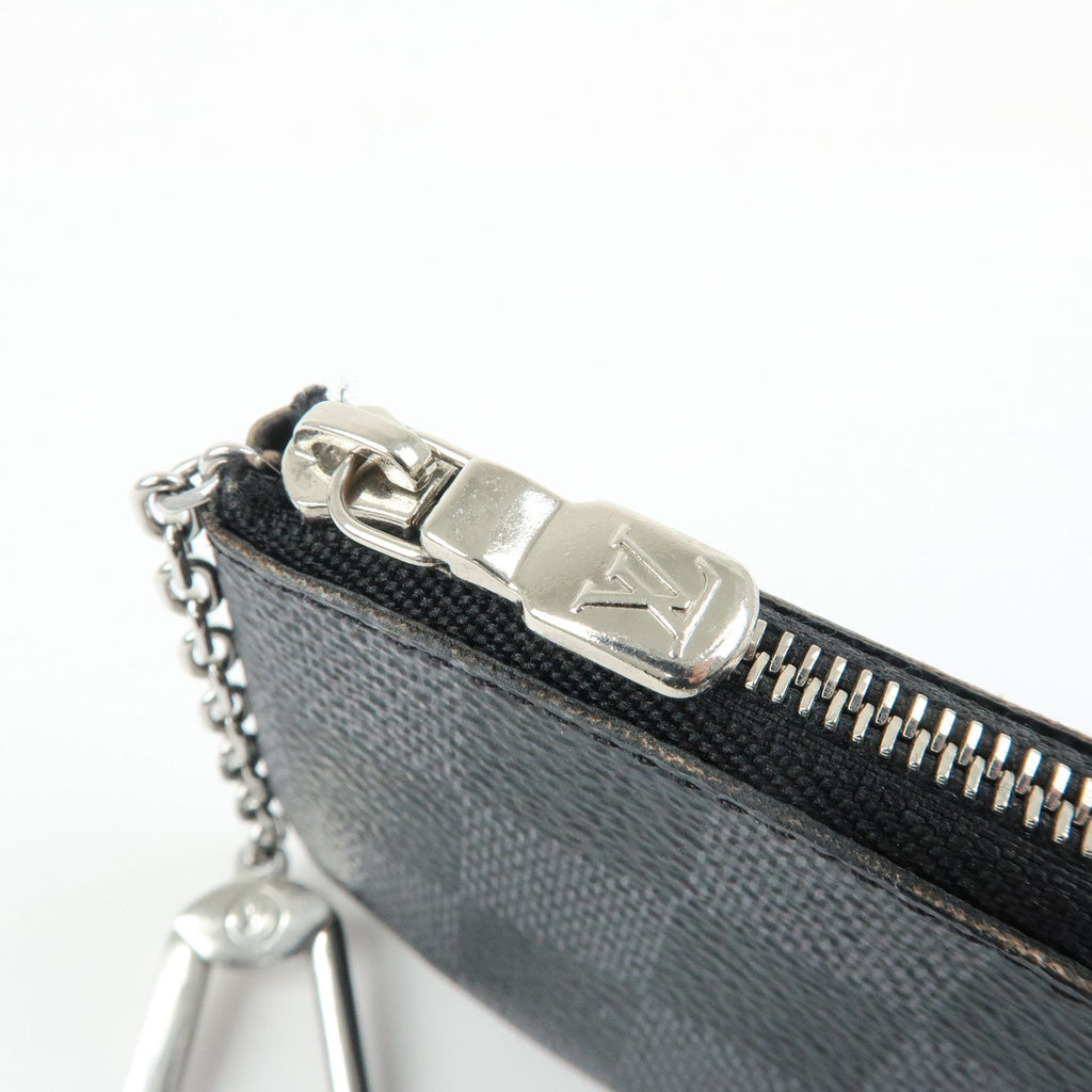 6652 - Louis Vuitton Damier Graphite Pochette Key Cles