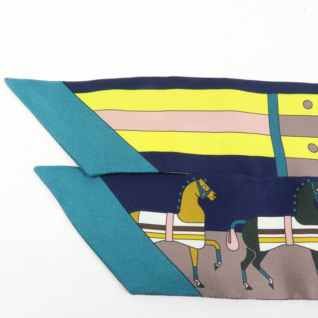 6645 - Hermes 100% Twilly Scarf Rocabar