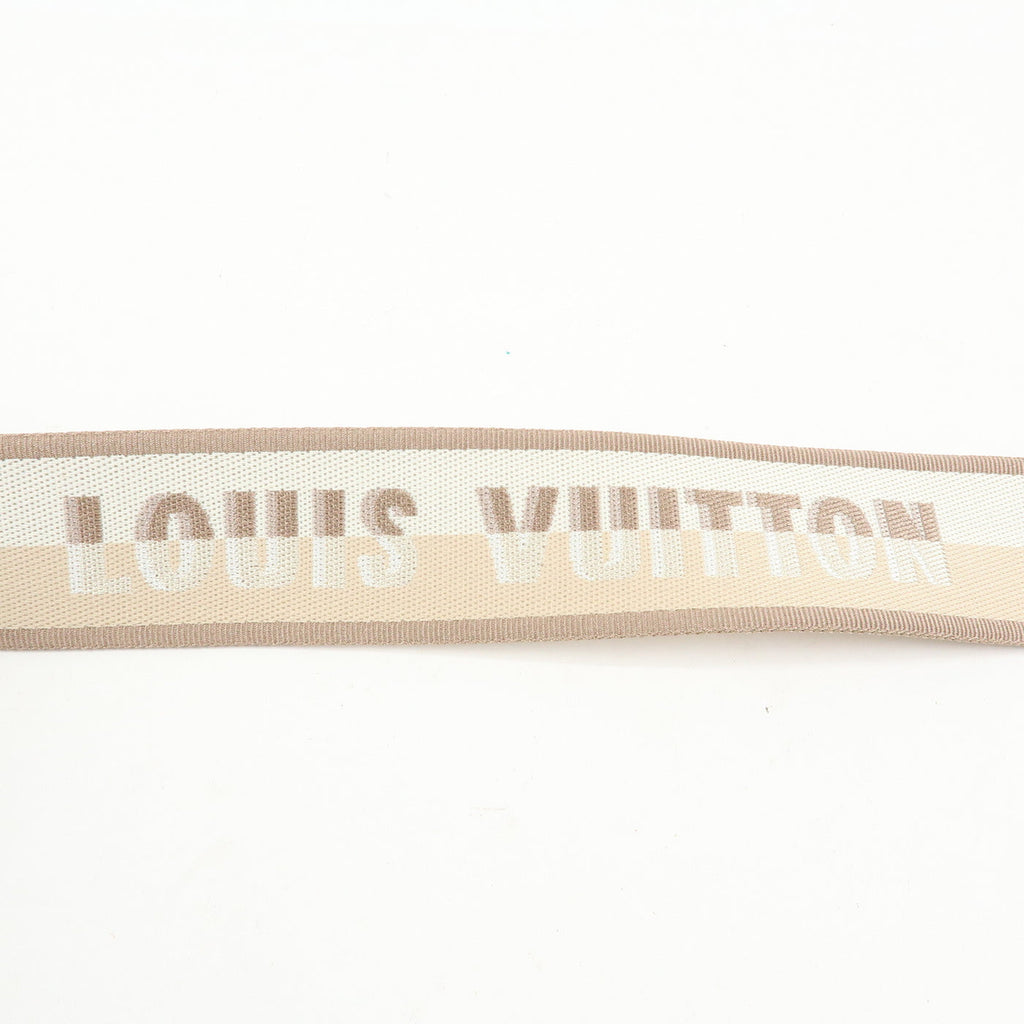 6655 - Louis Vuitton Canvas Nume Shoulder Strap Beige 110cm