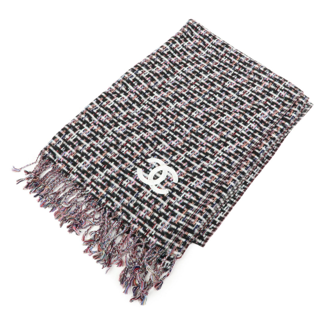 Chanel Cashmere Silk Multicolor Shawl