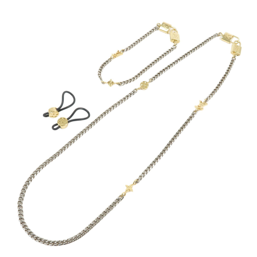 6743 - Louis Vuitton 3-In-1 Glasses Chain Necklace Bracelet