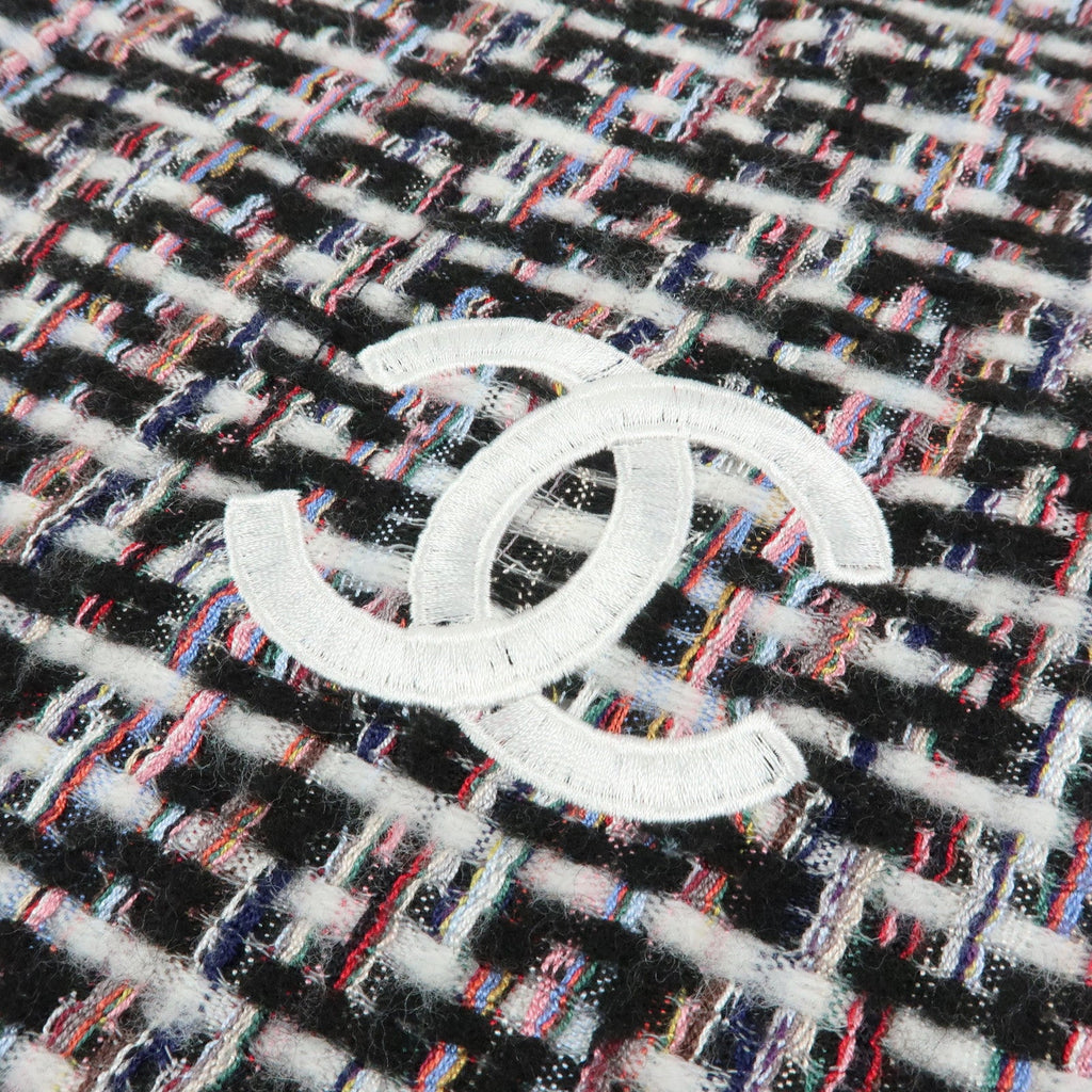 Chanel Cashmere Silk Multicolor Shawl
