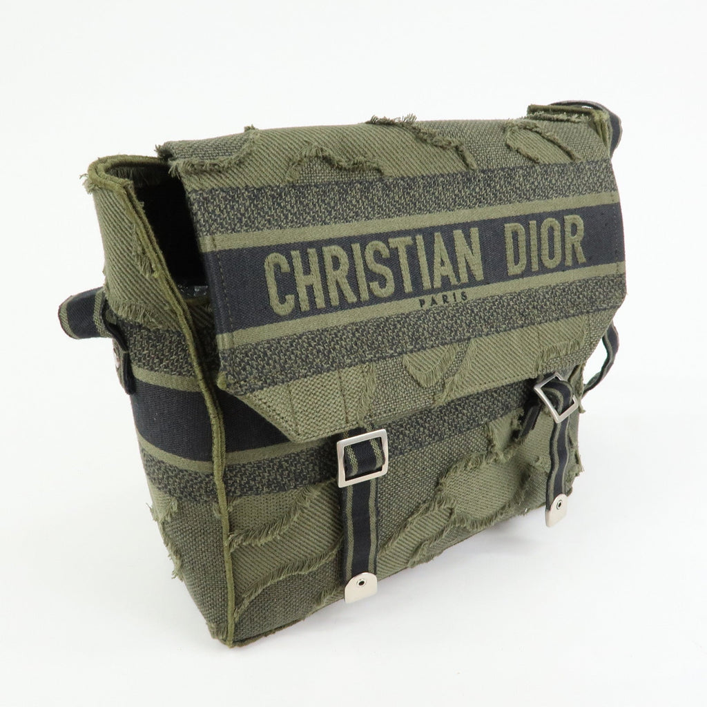 6179 - Christian Dior Diorcamp Cotton Canvas Messenger Bag