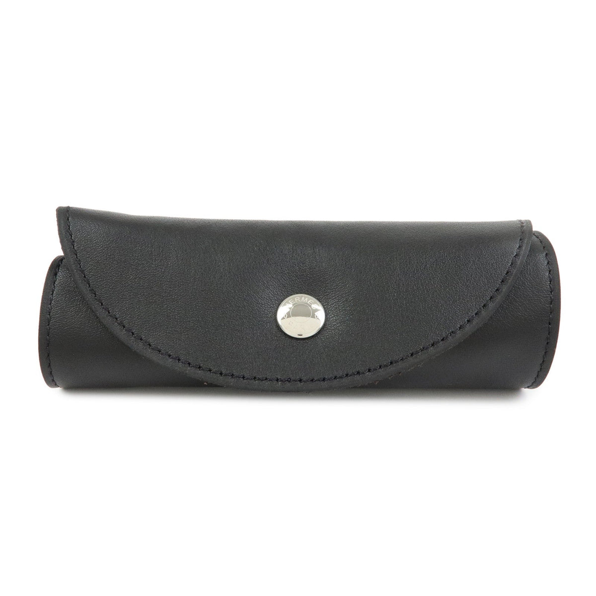 6170 - Hermes Leather & Fur Shoe Polishing Glove Buffing Mitt