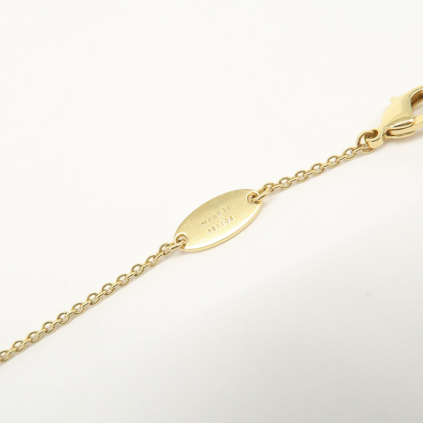 7089 - Louis Vuitton Collier Louis In The Sky Dog Necklace Gold