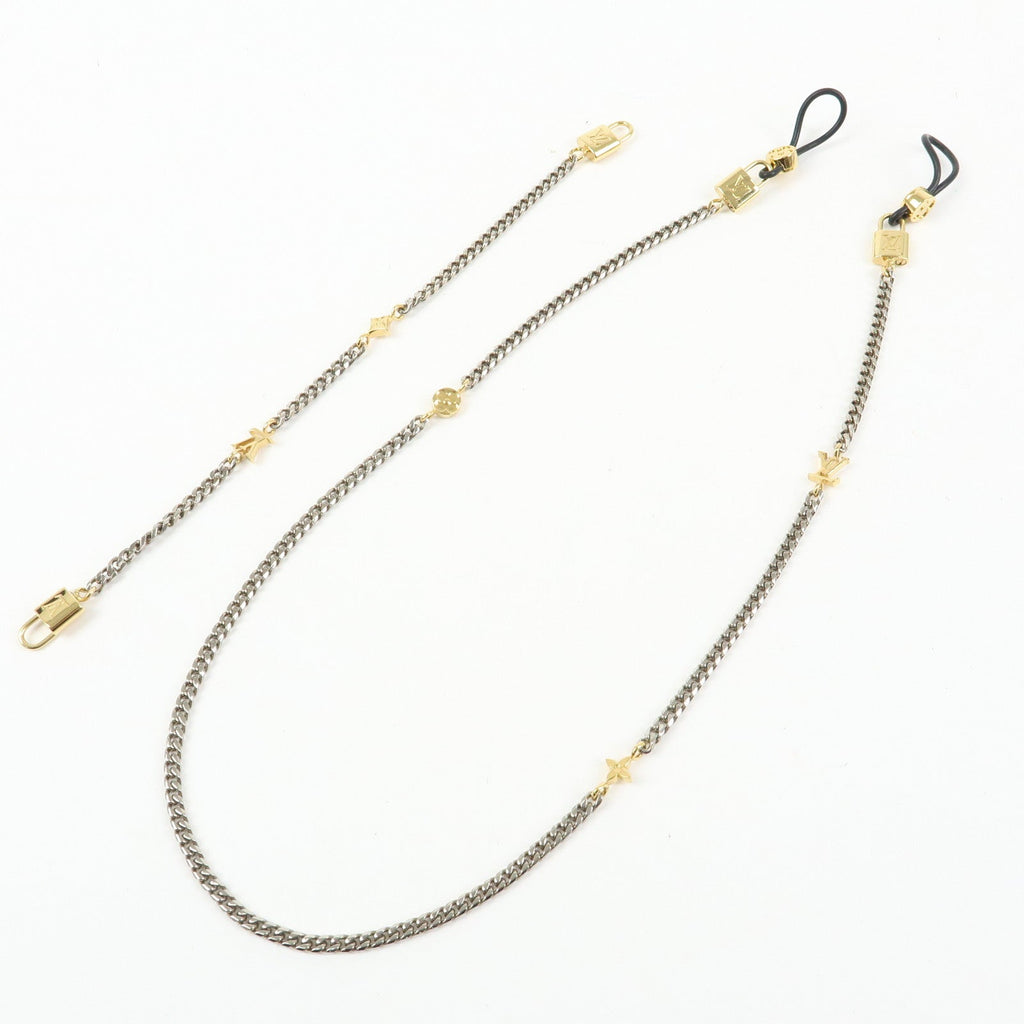 6743 - Louis Vuitton 3-In-1 Glasses Chain Necklace Bracelet