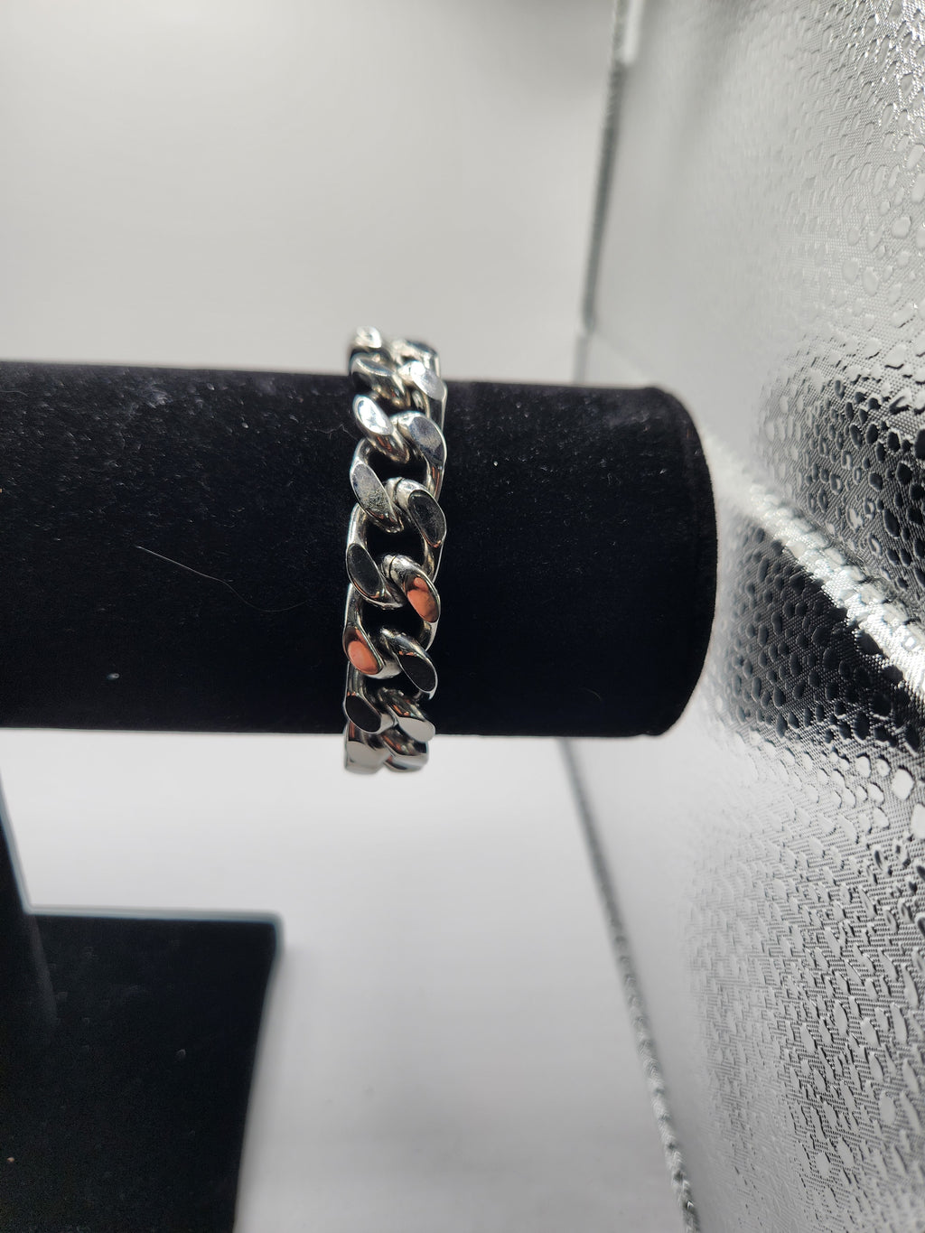 Sutton Stainless Steel Miami Cuban Chain Bracelet