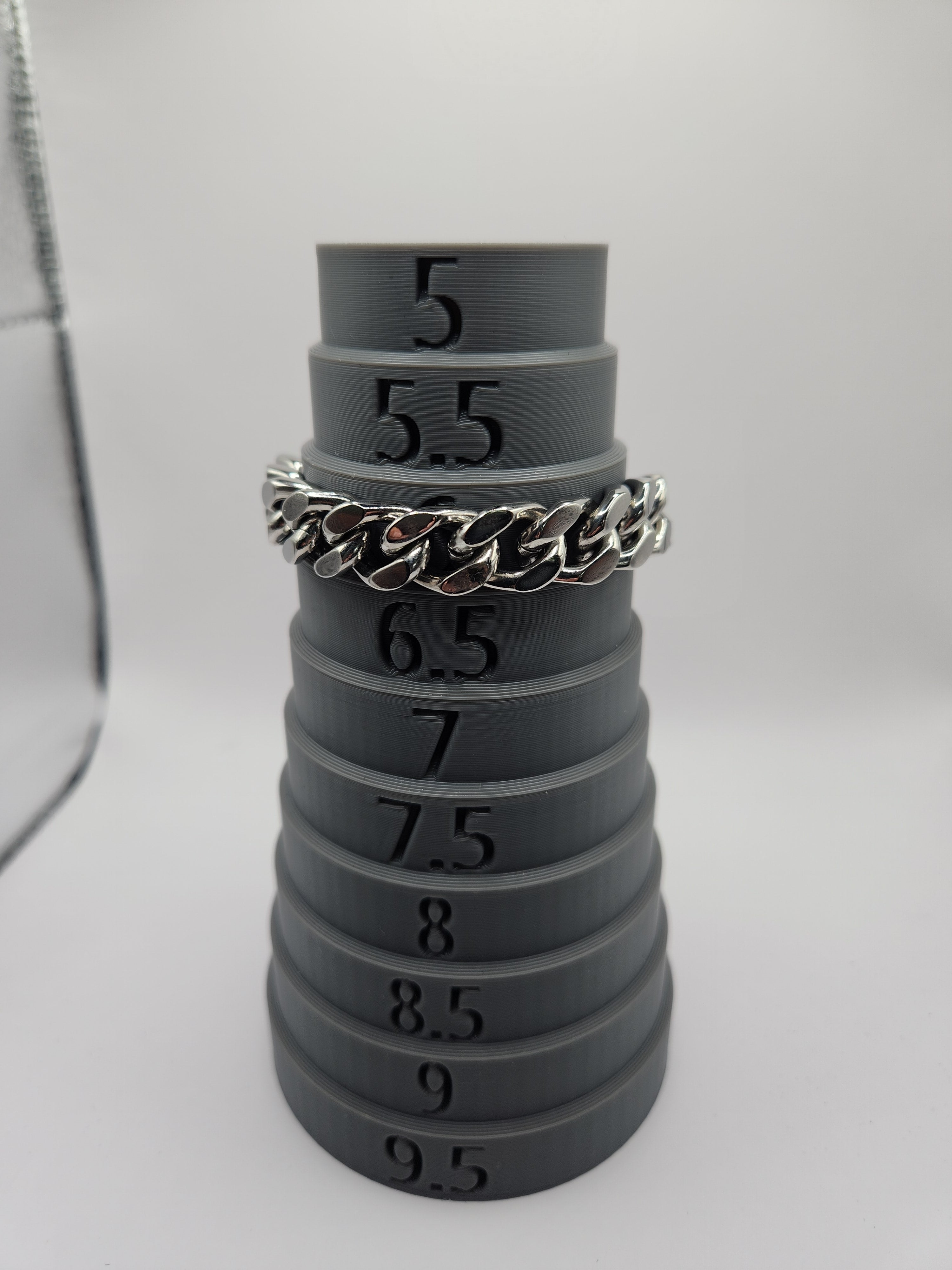 Sutton Stainless Steel Miami Cuban Chain Bracelet