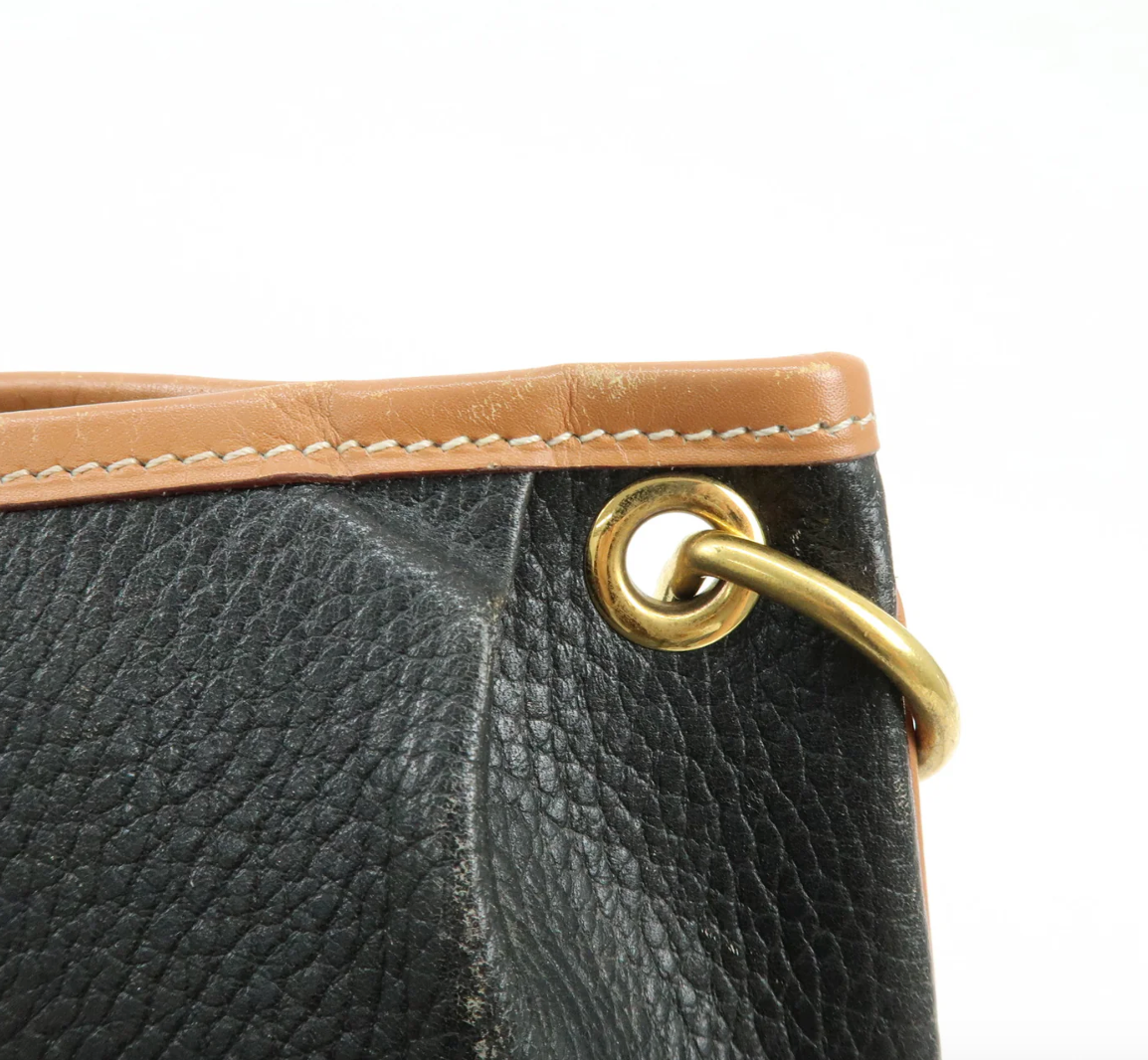 Hermès Ardennes Rodeo Leather Shoulder Crossbody Bag - Black