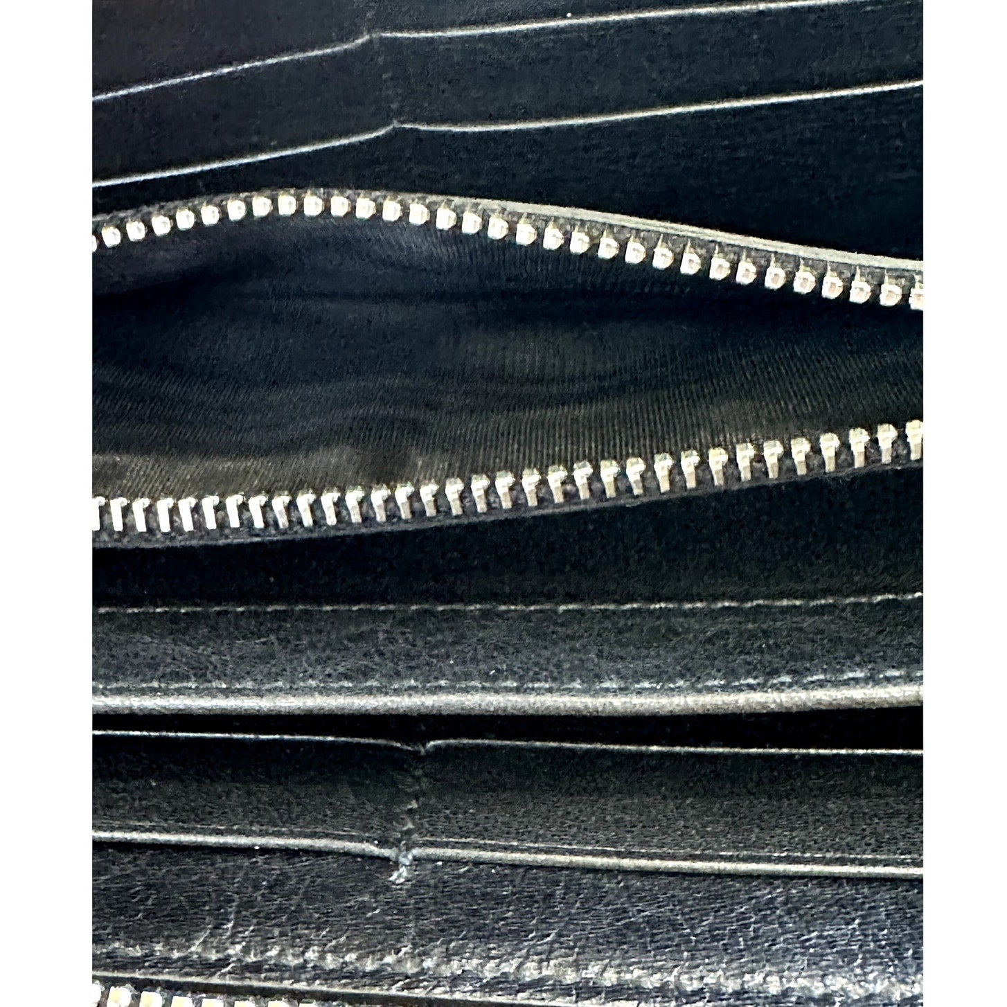 Balenciaga Classic Moto Zip Around Long Wallet