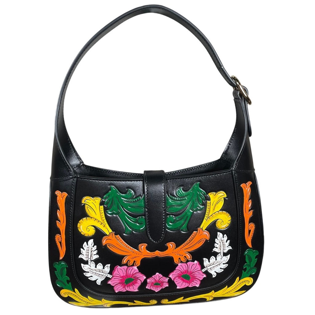 Gucci Jackie 1961 Love Parade Hand-Painted Floral Bag | Limited Edition | NWT