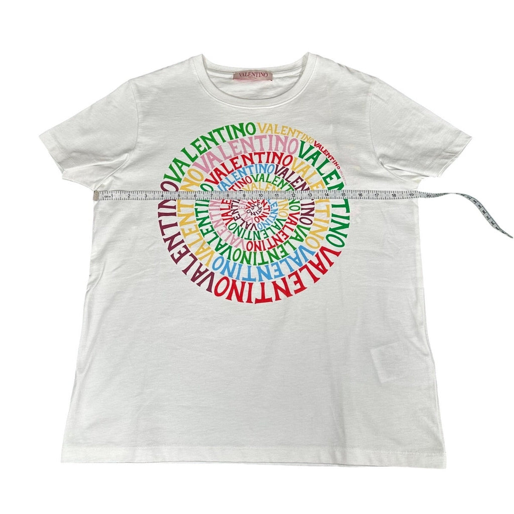 Valentino Loop Jersey T-Shirt Size M Made in Italy NWT