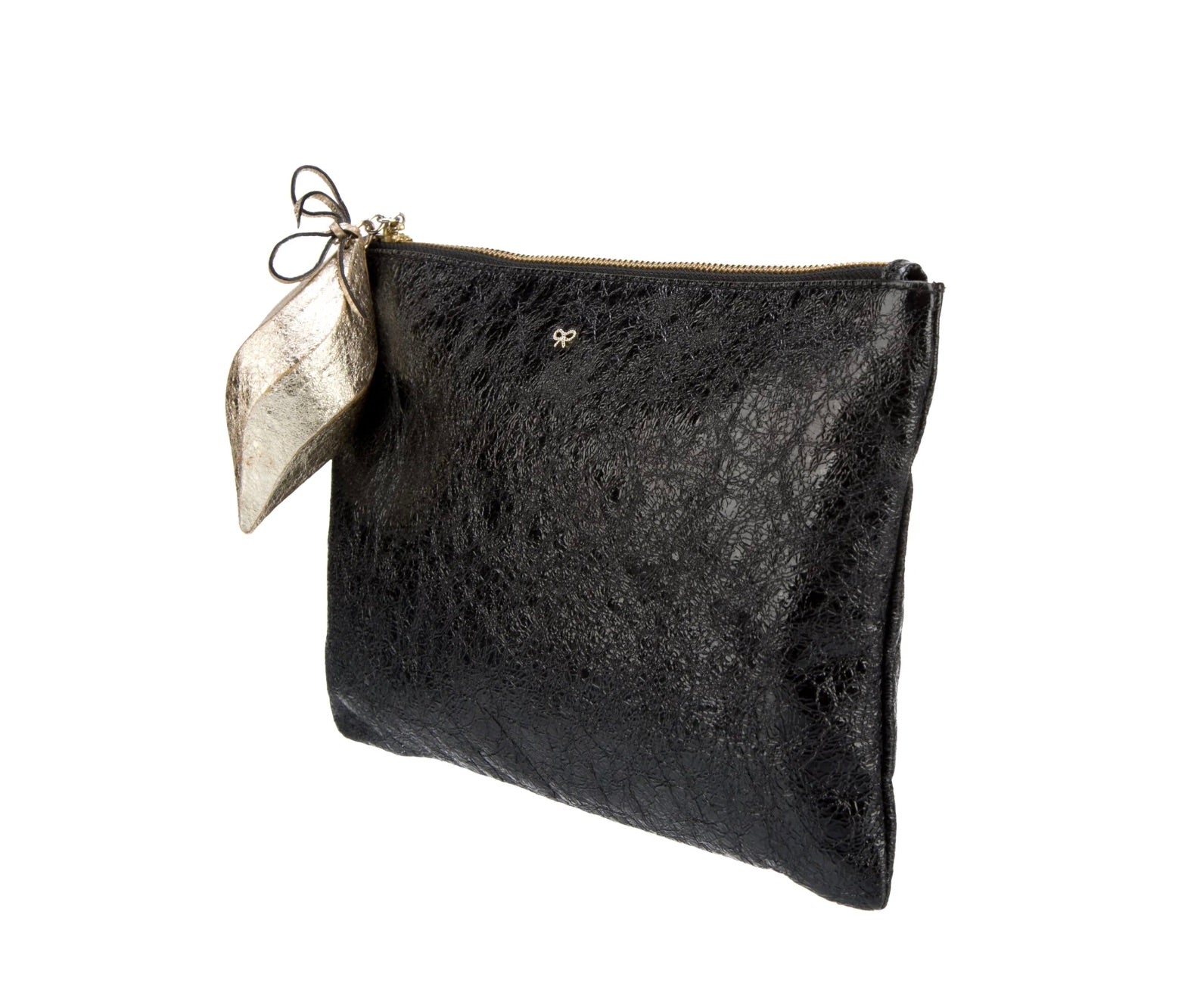 Anya Hindmarch Two-Tone Leather Clutch