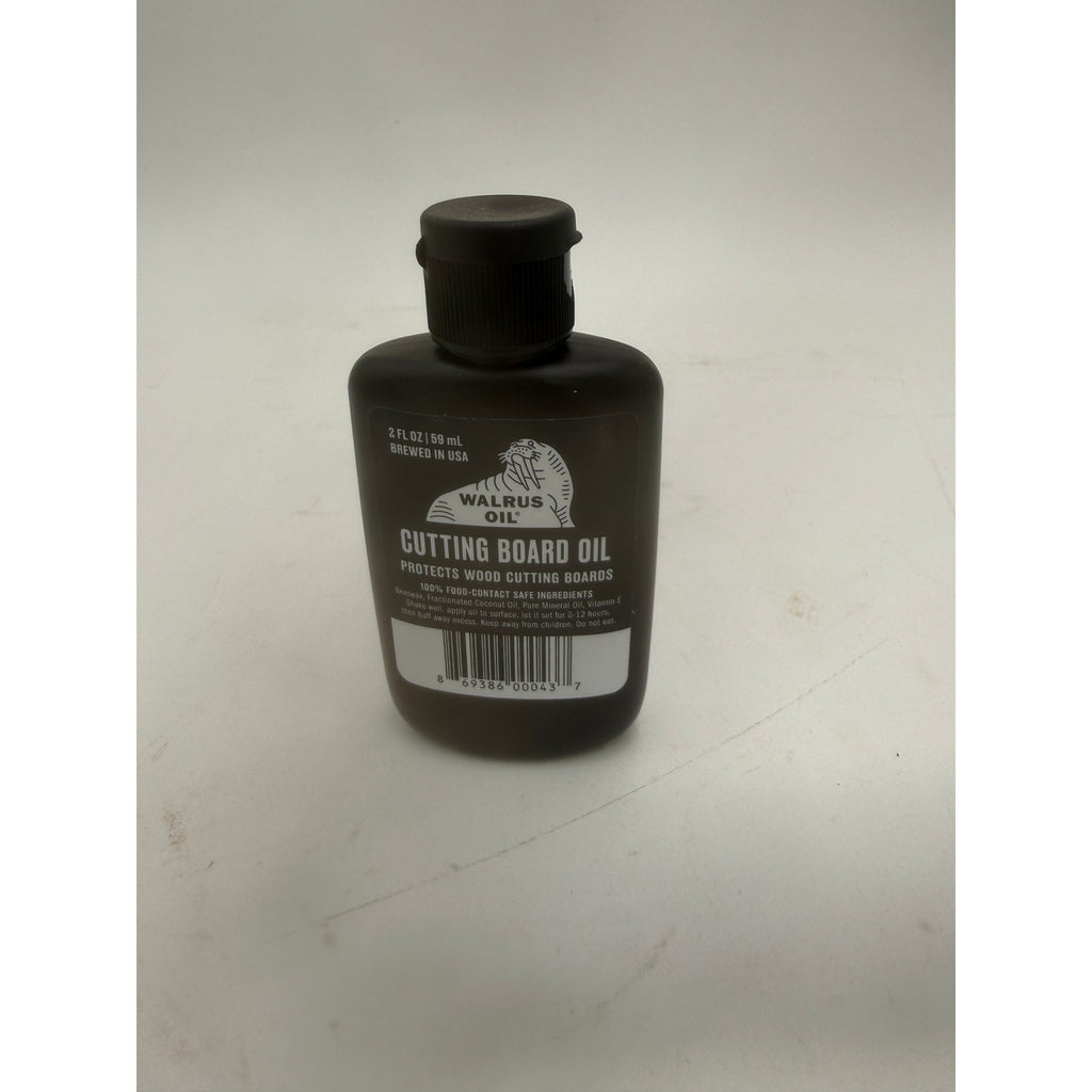 Walrus Oil Cutting Board Finish, 2 fl oz, Food Contact Safe, Wood Conditioner