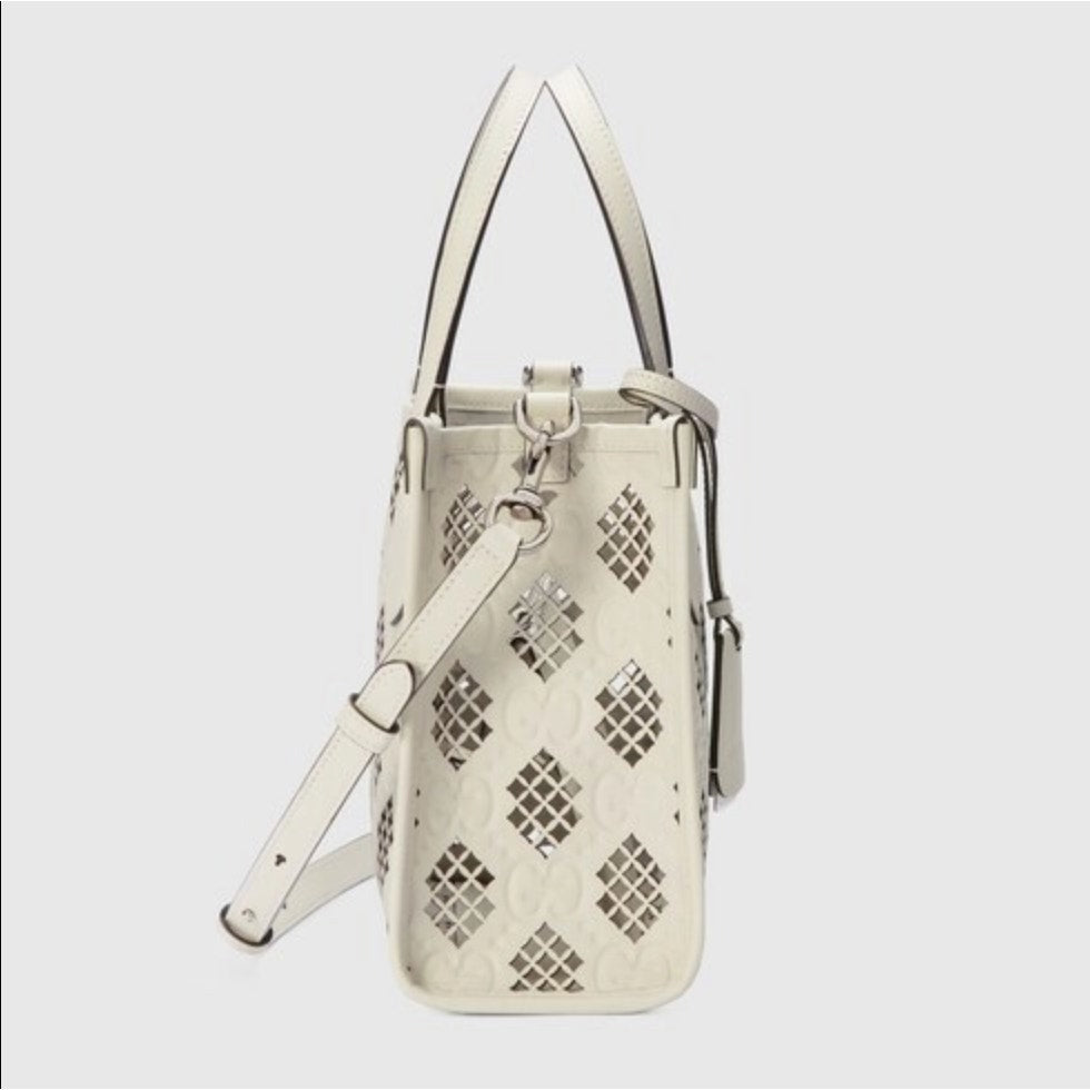 6082 - Gucci Ophidia Small Cutout Tote Bag - NWT