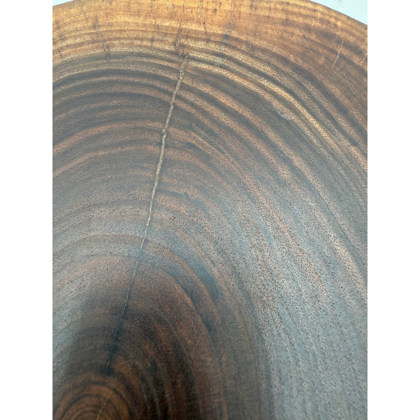 Handcrafted Walnut Live Edge Charcuterie Board, end grain, 14.5 x 9.25 x 1 in, serving platter, cheese board, rustic kitchen decor