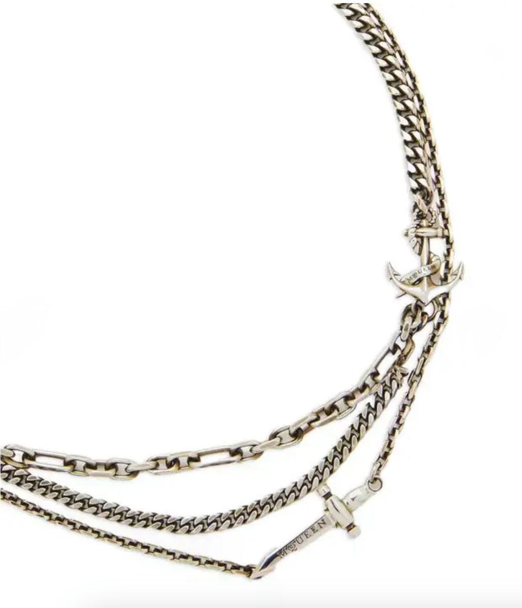 6986 - Alexander McQueen Accumulation Necklace - NWT