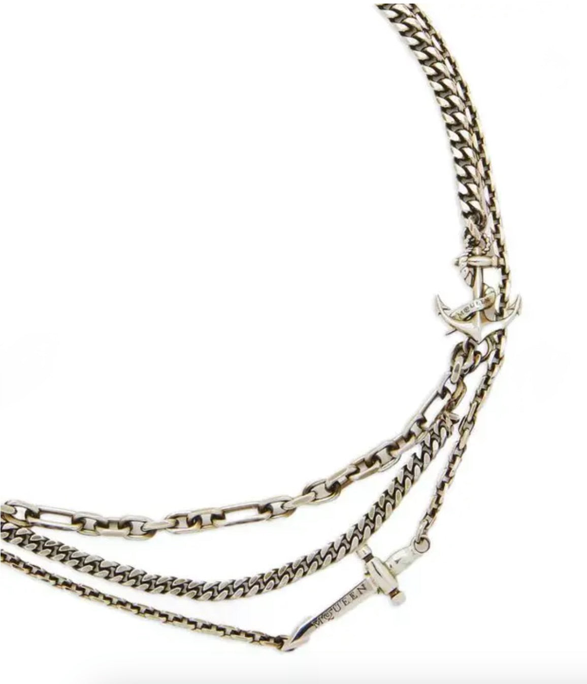 6986 - Alexander McQueen Accumulation Necklace - NWT