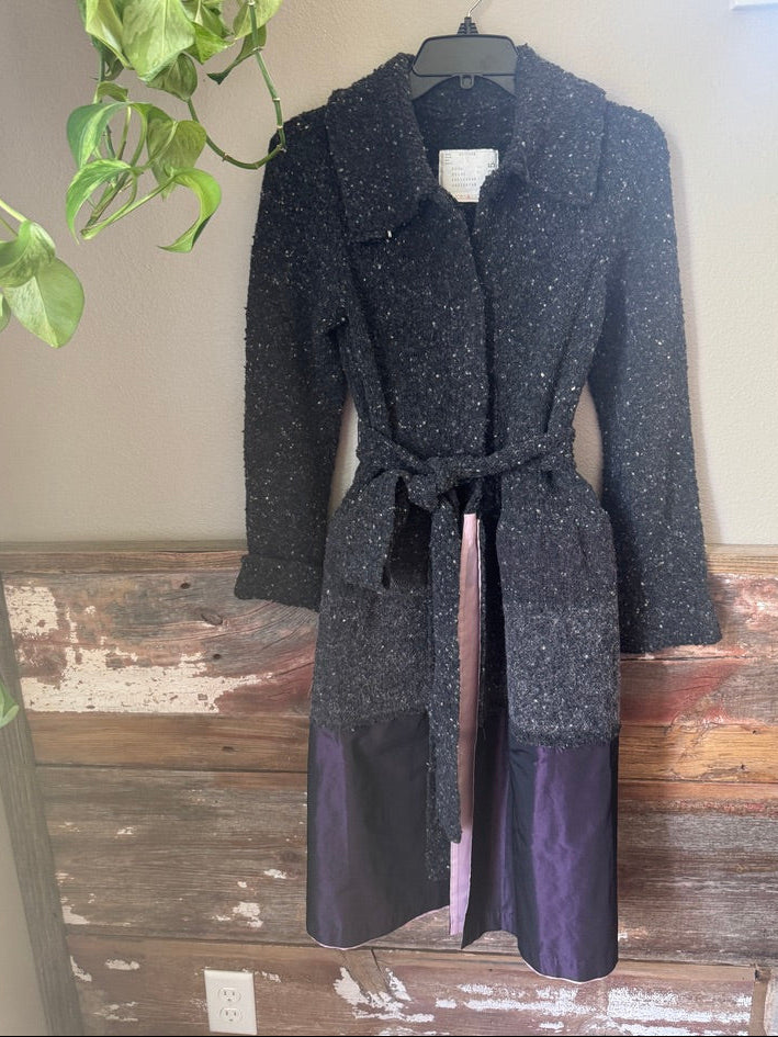 Sacai Vintage Wool & Silk Coat - Size "2" Medium