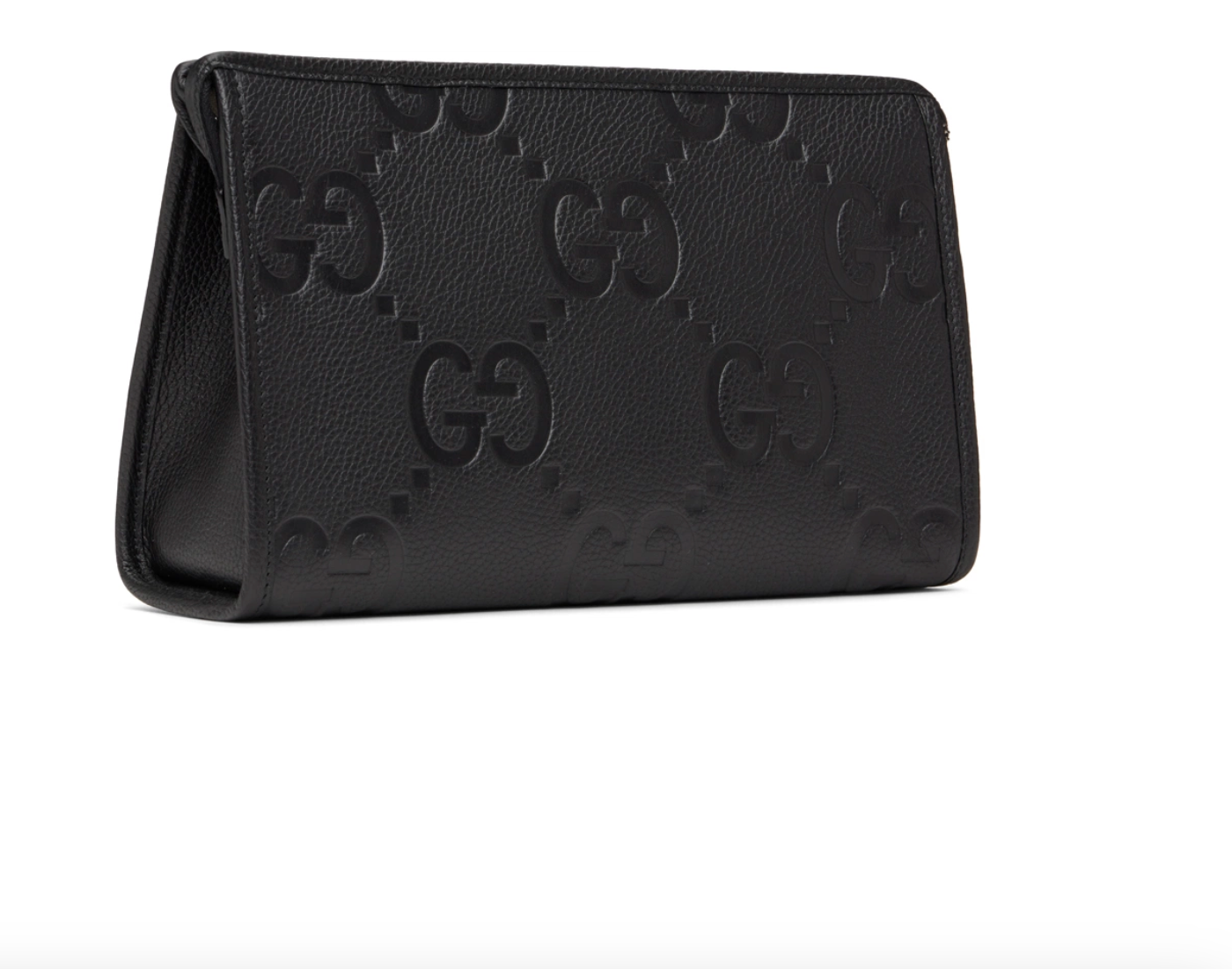 6929 - Gucci Jumbo GG Pouch - Black - NWT