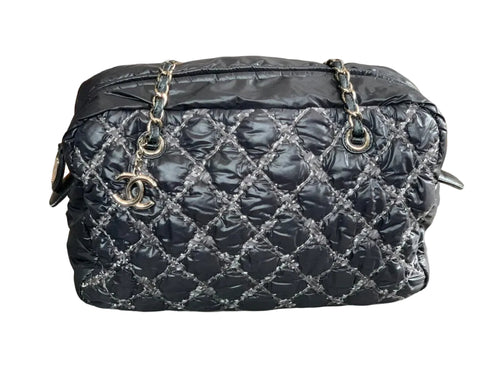 0726 - Chanel Paris-Byzance Tweed On Stitch Large Shoulder Bag