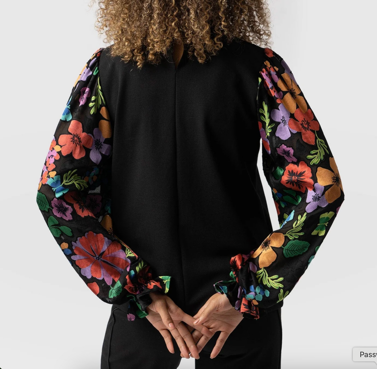 Saint + Sofia Penny Puff Sleeve Long Sleeve - Size 6 - NWOT