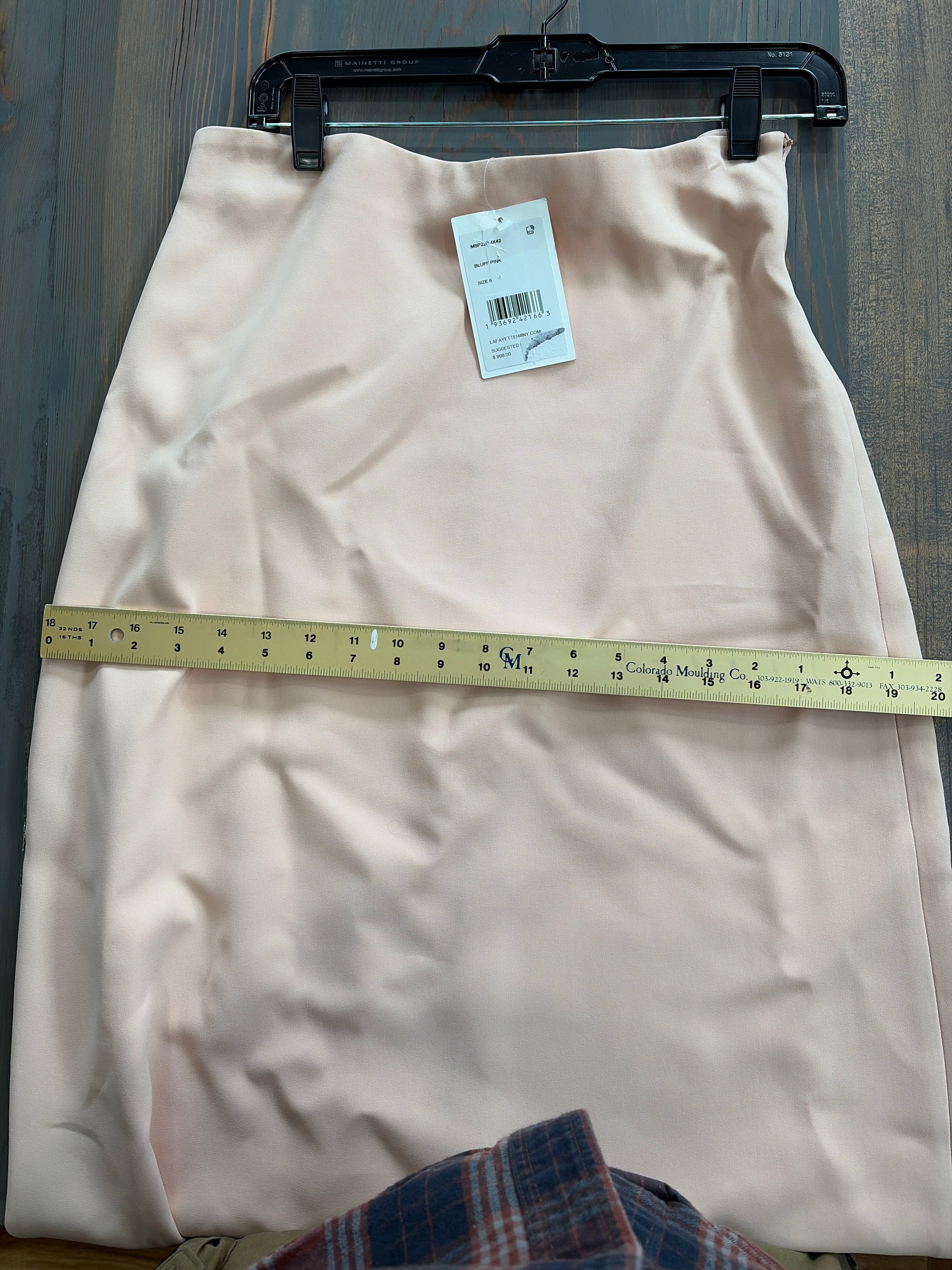 Lafayette 148 High Waisted Maxi Skirt - Made in Italy - size 6 - NWT