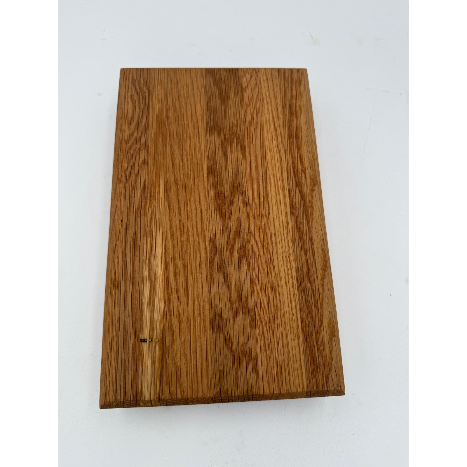 Reclaimed Oak Cutting Board from Iowa School, hand crafted, 11 x 6.5 x 2, food safe finish, rustic kitchen gift