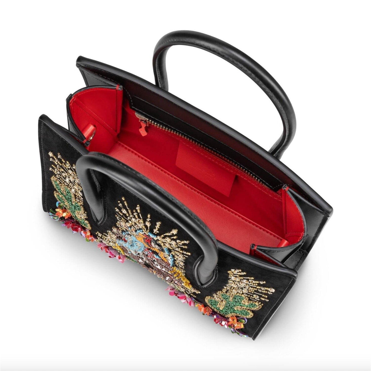 Christian Louboutin Giddy Up Mini Paloma Beaded Black NWT Limited Edition