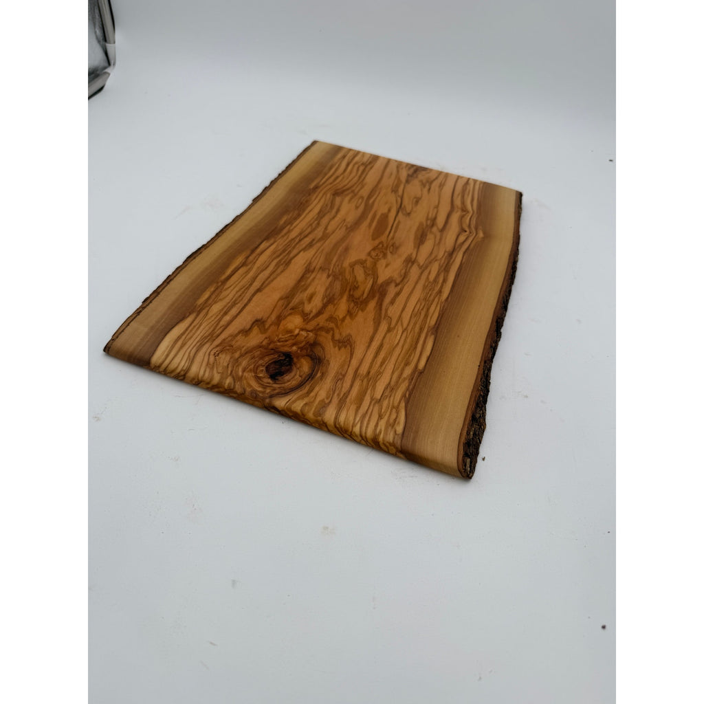 Italian Olive Wood Charcuterie Board Platter, handcrafted serving board, stunning grain, live edge, durable kitchen gift