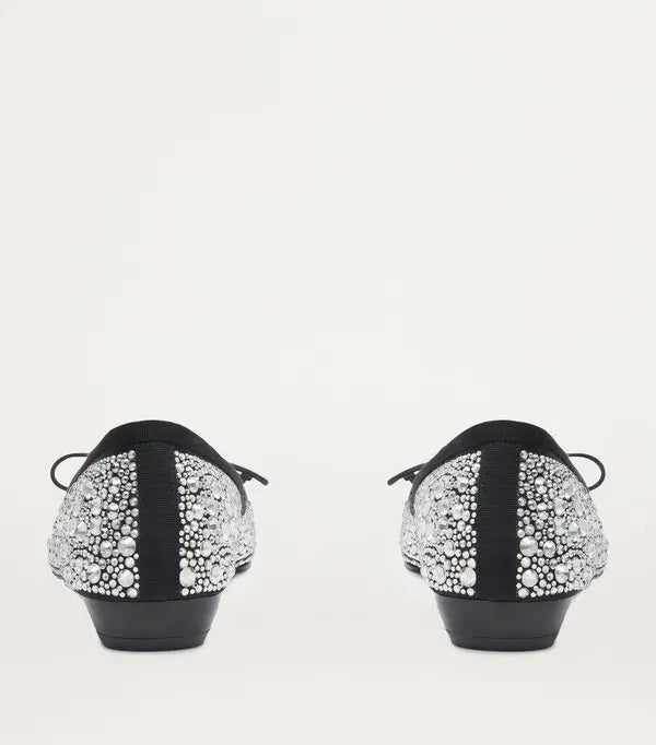 Alexander McQueen Crystal Armadillo Flat - Size 39 - NIB