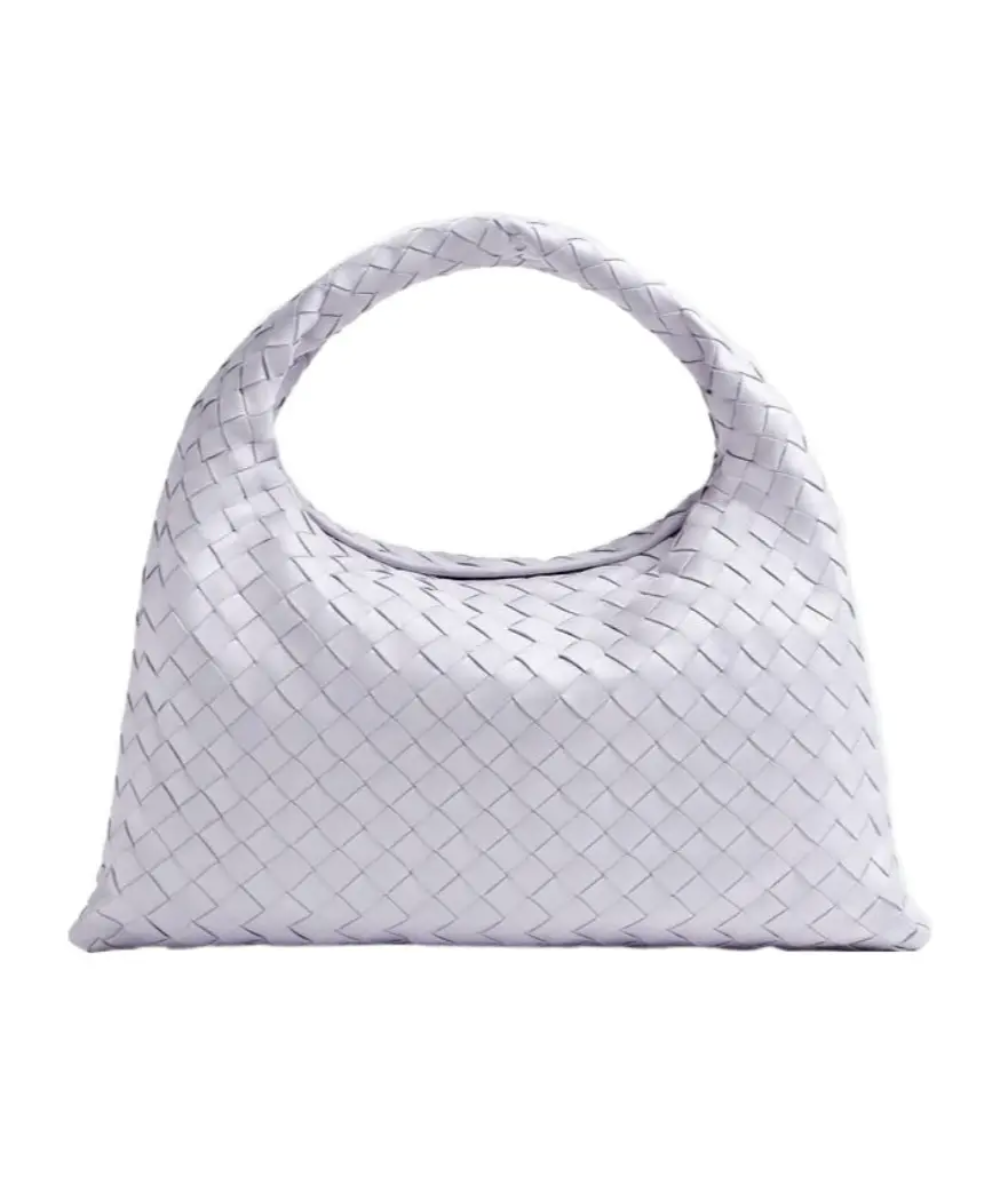 7317 - Bottega Veneta Hop Small Shoulder Bag in Oyster - NWT - Retail $4600