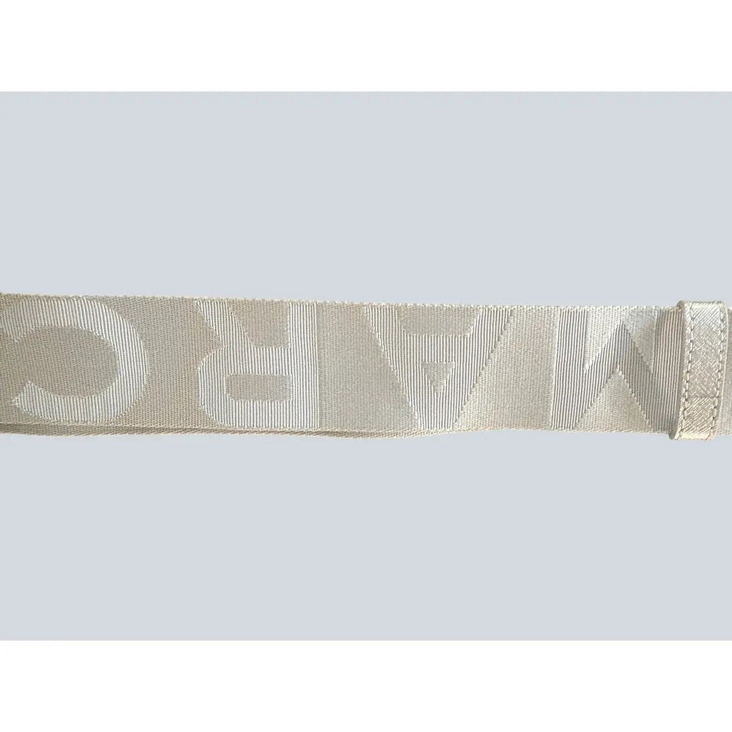 Marc Jacobs adjustable handbag strap - Silver & White - Excellent
