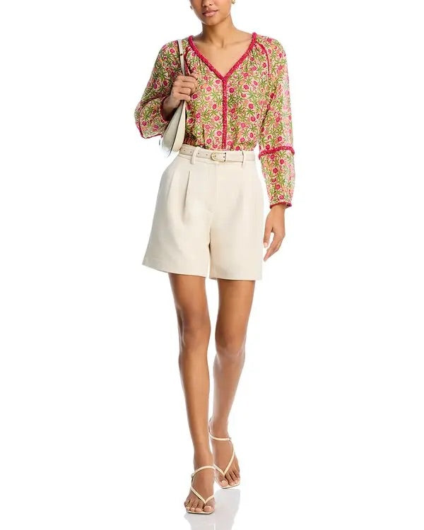 New Poupette St Barth/Psbc Ltd Blouse Lara Ct Sari - Size XS