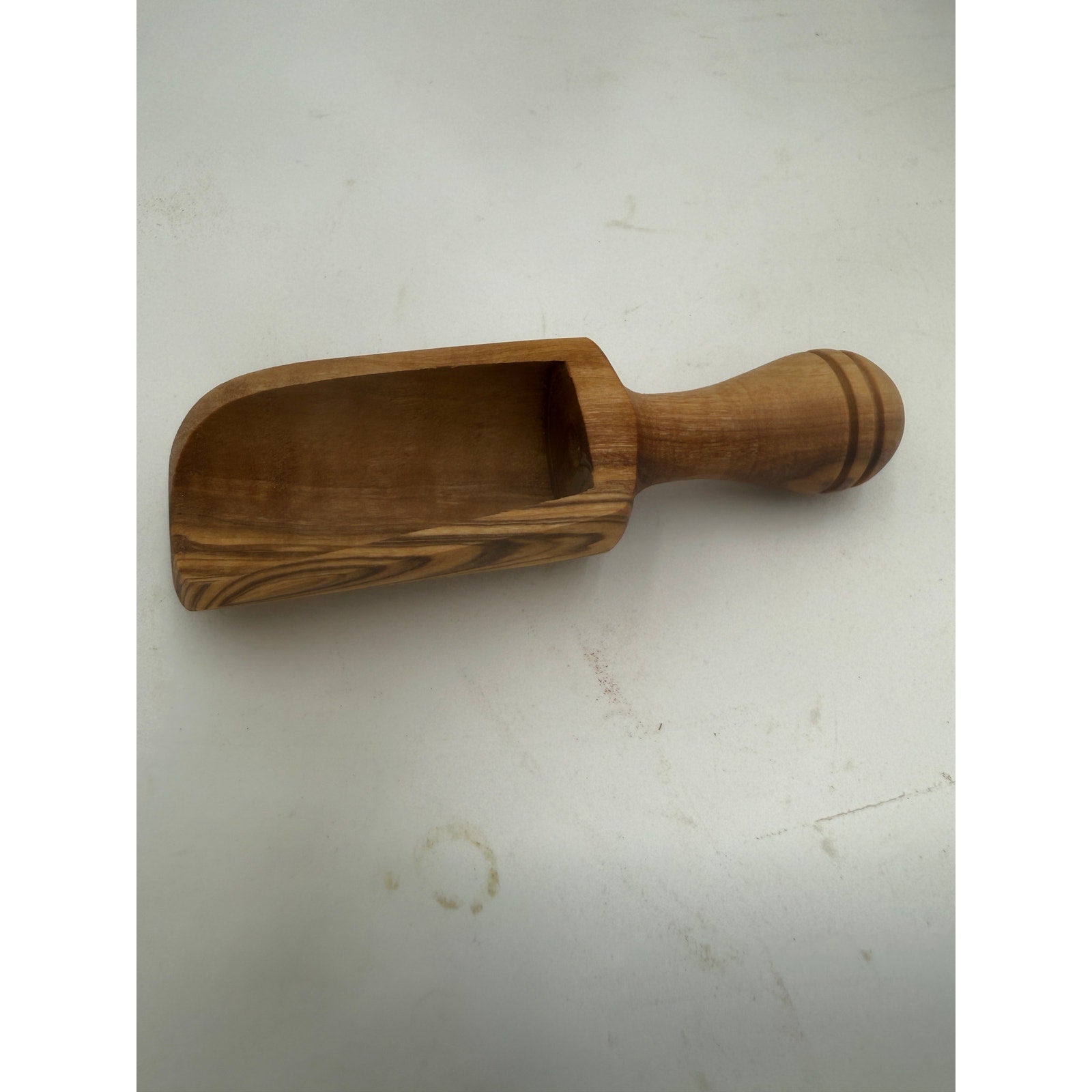 Small Olivewood Canister Scoop, Coffee Measure, Spice Server, Choose Size, SKU 1429 1430 1431