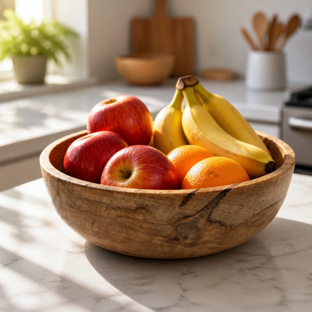 Hand Turned Ambrosia Maple Bowl, 12x4 Size, Rich Grain Patterns, SKU 1415