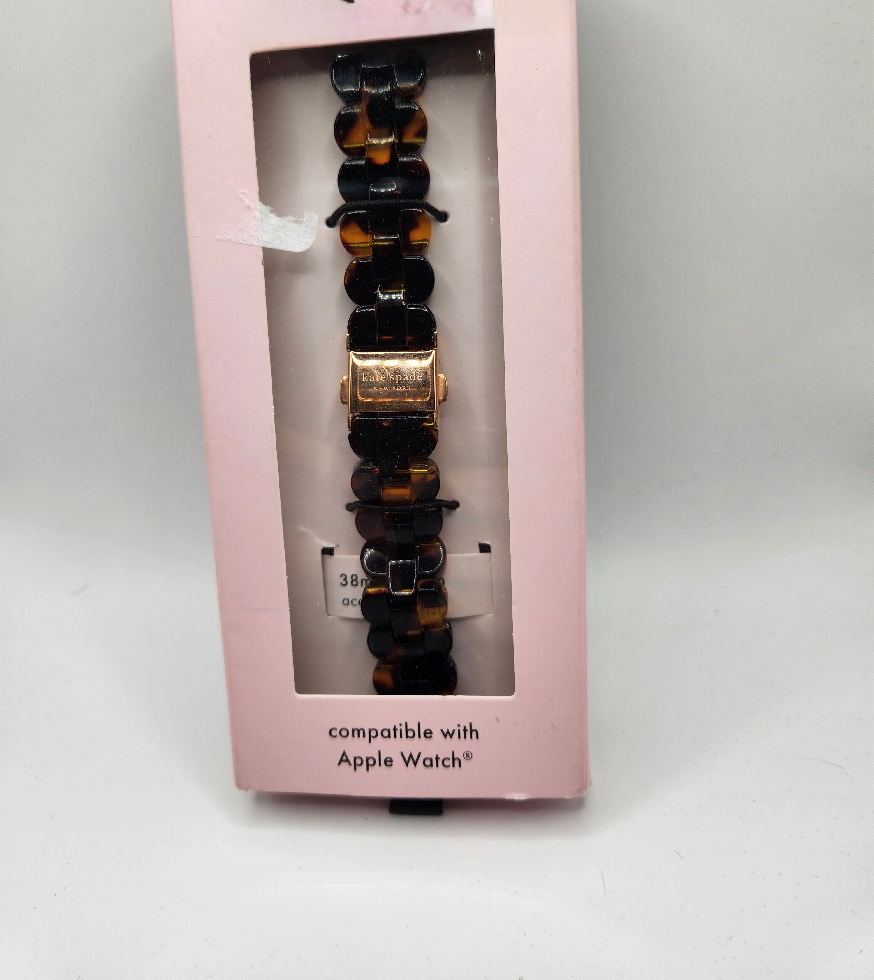 Kate Spade Tortoise Link Apple Watch Band 38mm New