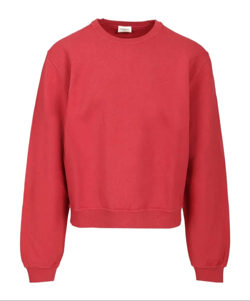 7370 - Saint Laurent Crew neck long sleeve sweatshirt - Size M Retail $990 - NWT