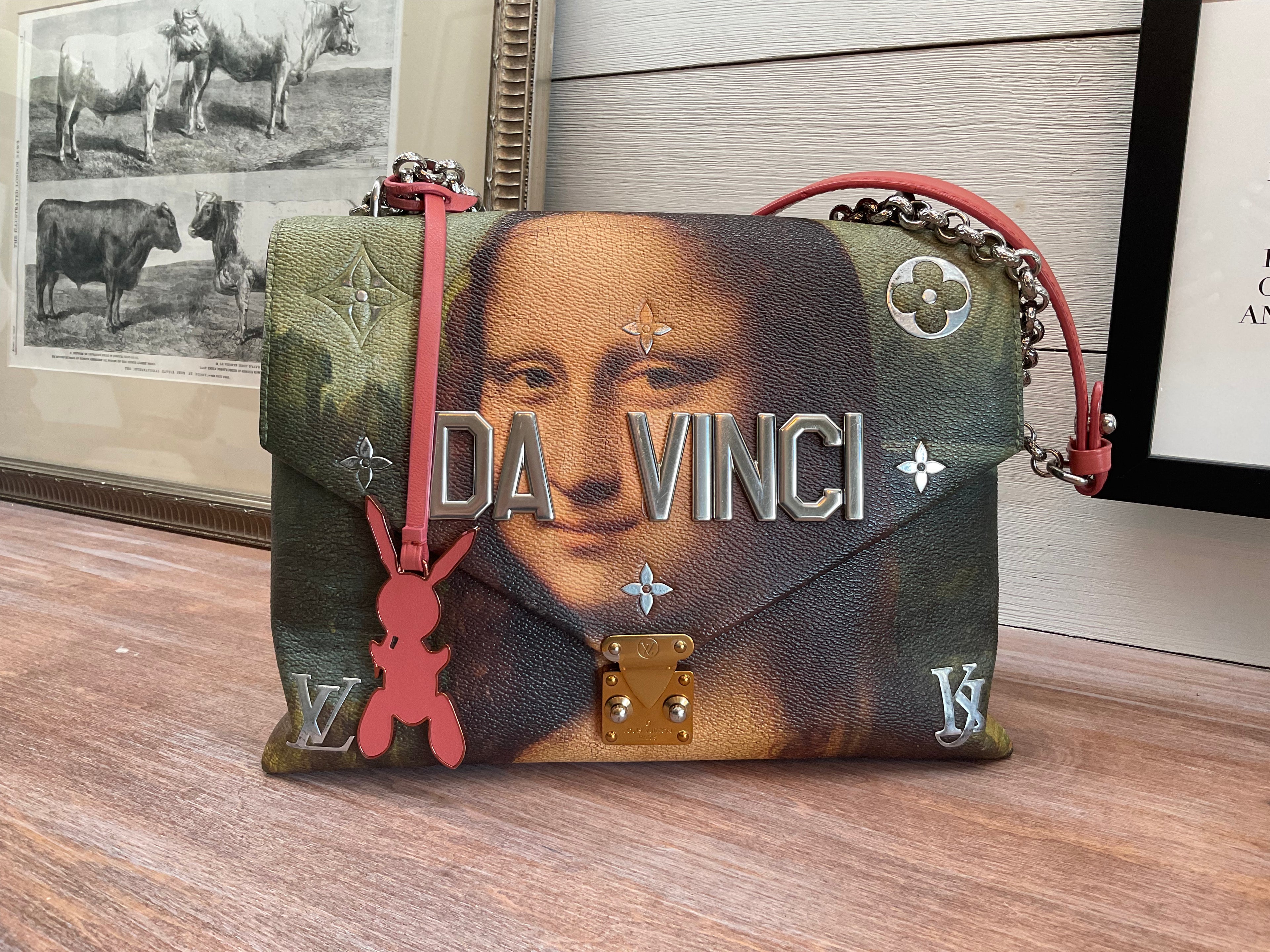 Louis Vuitton Chain Pochette Koons DaVinci - Multi-Color Handbag